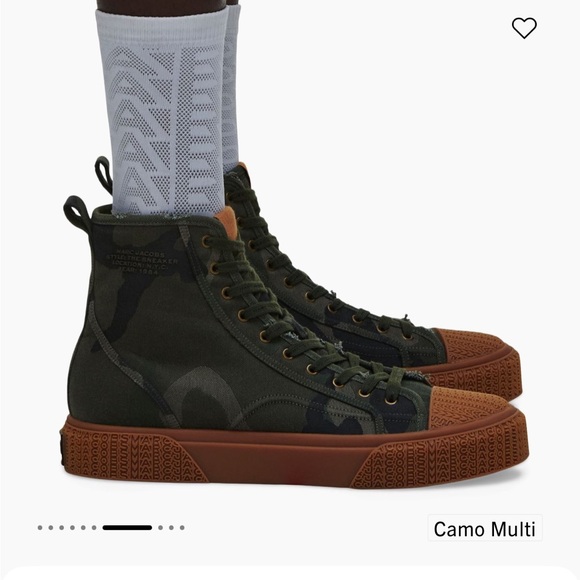 Brand new in box Rico Line Melody thunder Army Militare platform sneakers Sz 35 - Picture 7 of 9